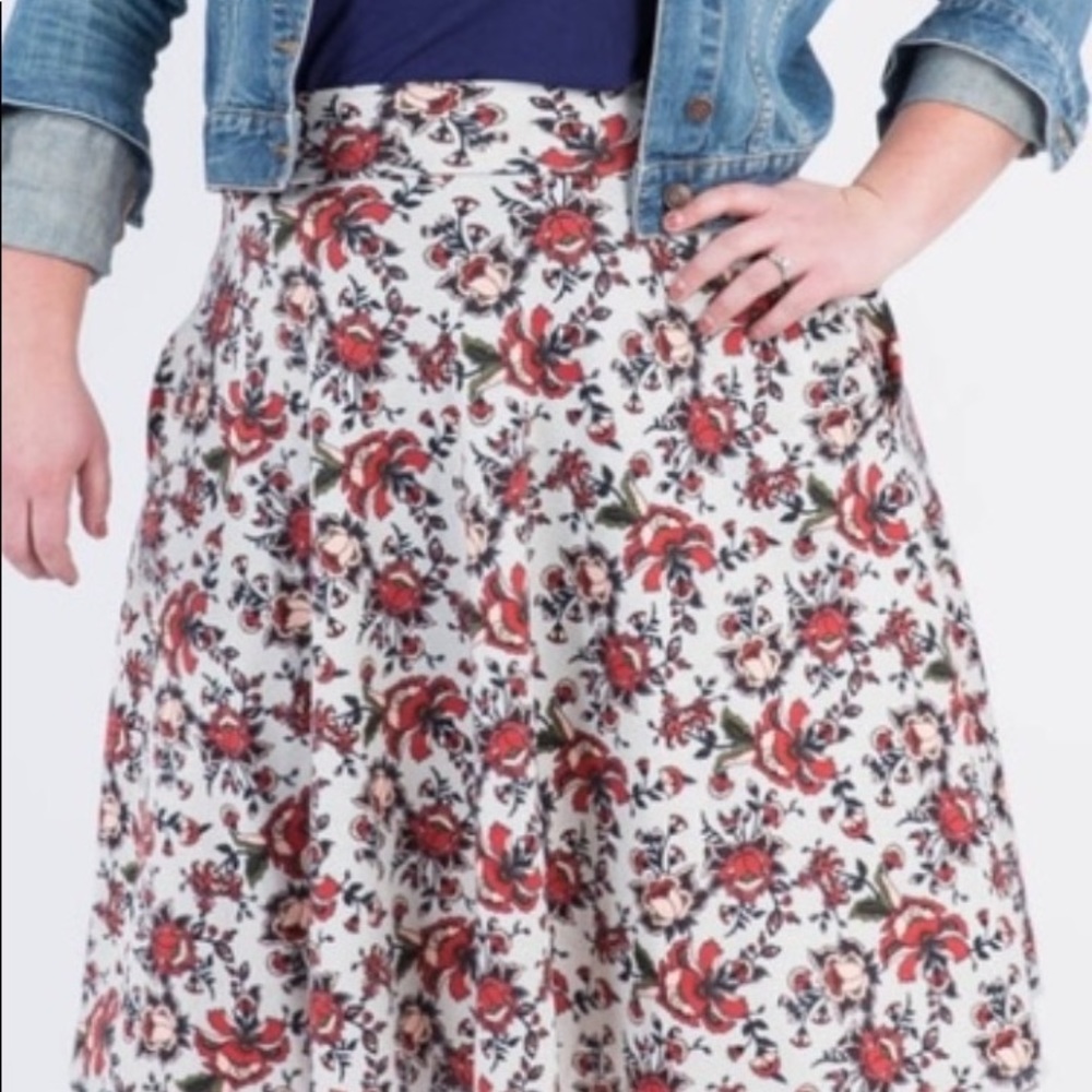 Agnes & Dora MIDI Skirt